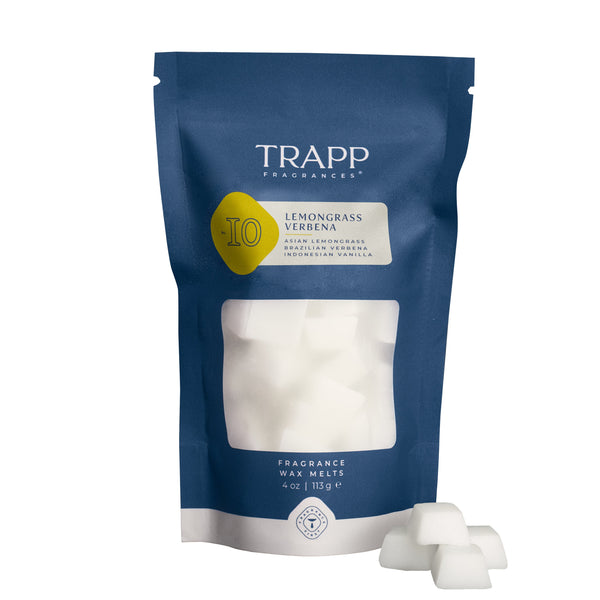 No. 10 | trapp Lemongrass Verbena Home Fragrance Melts