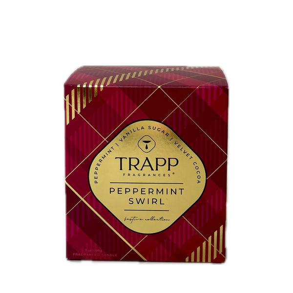 Trapp Peppermint Swirl Poured Candle
