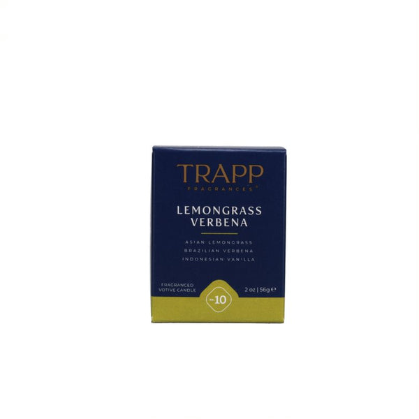 No. 10 | Trapp Lemongrass Verbena Votive Candle 2oz