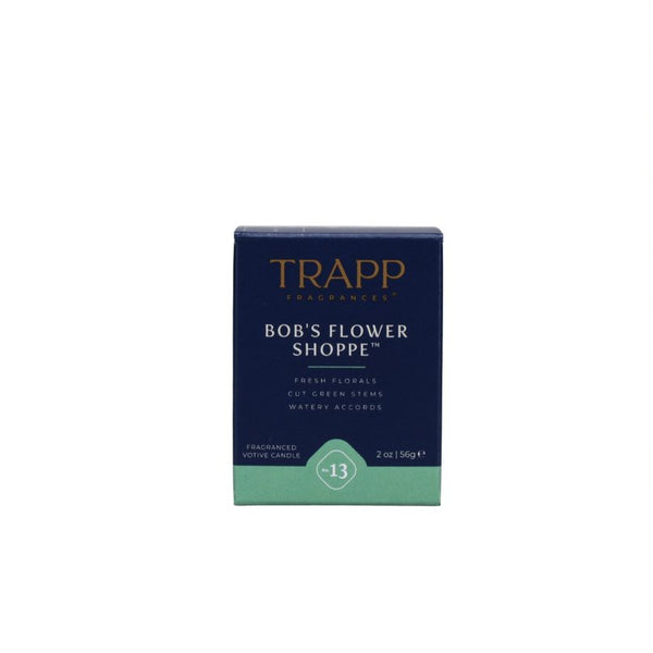 No. 13 | Trapp Bob's Flower Shoppe Votive Candle 2oz
