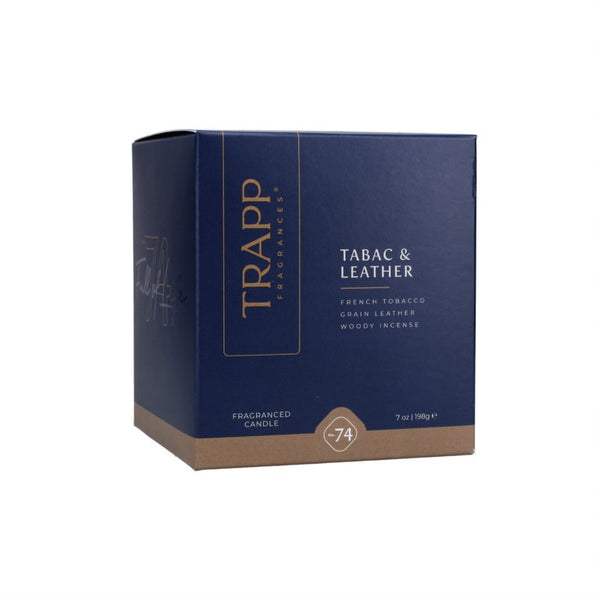 No. 74 |Trapp Tabac & Leather Candle 7oz