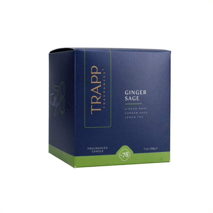 No. 78 | Trapp Ginger Sage Candle 7oz