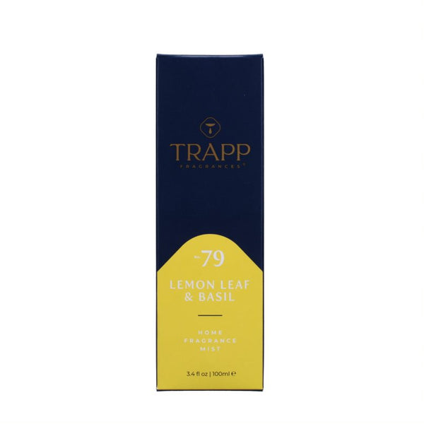 No. 79 | Trapp Lemon Leaf & Basil Home Fragrance Mist
