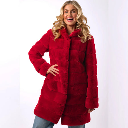 Furious Fur EJ012 - Martha Jacket - Sky