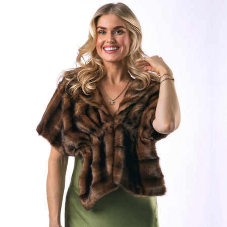 Furious Fur EJ012 - Martha Jacket - Sky