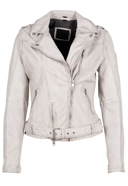 Mauritius - Julene RF Leather Jacket, Peach