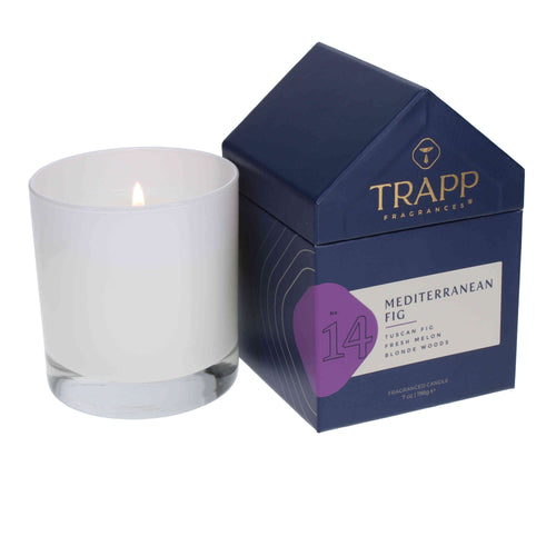 No. 14 | Trapp Mediterranean Fig Candle 7oz House Box