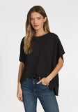 Dylan Caplet Shirt - Black