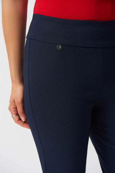 Joseph Ribkoff S25 - Crop Pull-On Pants - 251256 - Midnight Blue