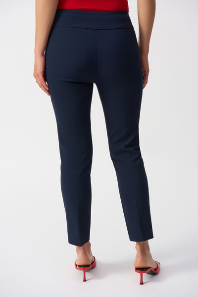 Joseph Ribkoff S25 - Crop Pull-On Pants - 251256 - Midnight Blue