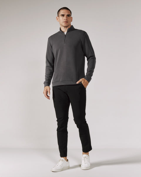 7 Diamonds SPV-1032 REV™ Quarter-Zip - Anthracite