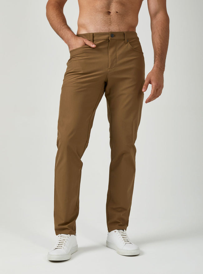 7 Diamonds STP-1234 Infinity™ 7-Pocket Pant - Tan