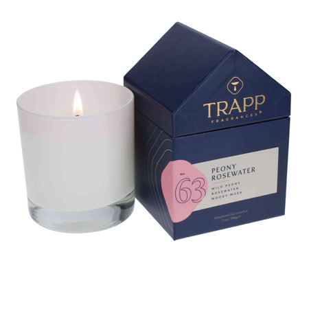 No. 79 | Trapp Lemon Leaf & Basil Candle 7oz House Box