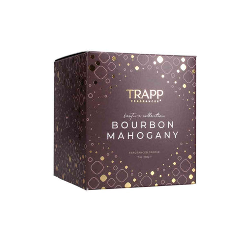 Trapp Bourbon Mahogany Large Poured Candle