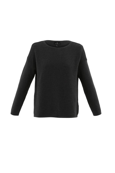 Marble 7553_105 Sweater -  Charcoal