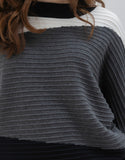 Marble 7567_105 Sweater - Charcoal