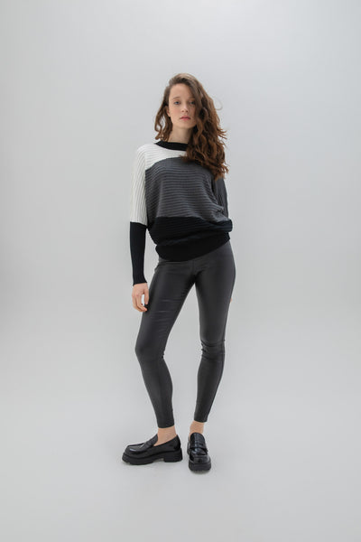 Marble 7567_105 Sweater - Charcoal