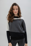 Marble 7567_105 Sweater - Charcoal