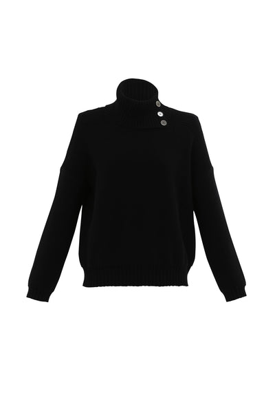 Marble 7661_101 Sweater - Black