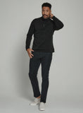 7 Diamonds SPV-1032 REV™ Quarter-Zip - Black