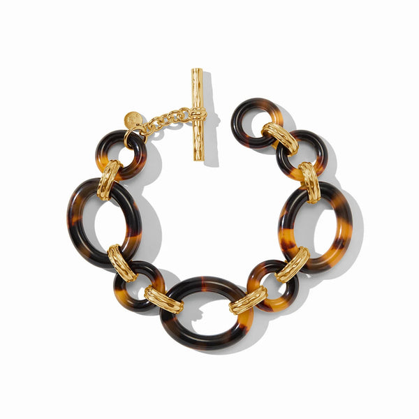 Julie Vos BL221GATS00 Madison Link Bracelet Tortoiseshell