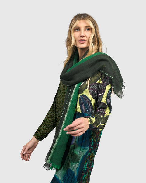 Alembika - ASC09G - Limelight Scarf - Green