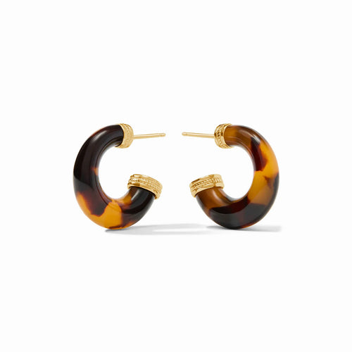 Julie Vos HP102GATS Madison Statement Hoop-Tortoiseshell