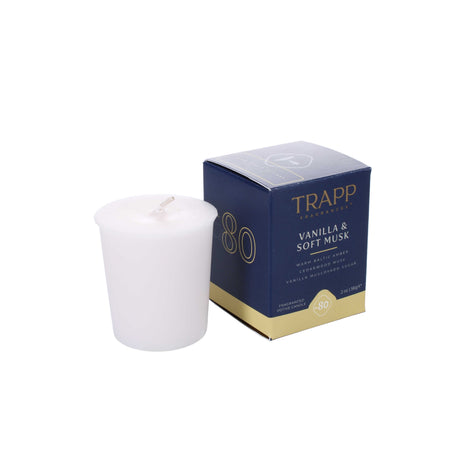 No. 81 | Trapp Waterlily Driftwood Votive Candle 2oz